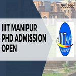 IIIT Manipur PhD Admission Open